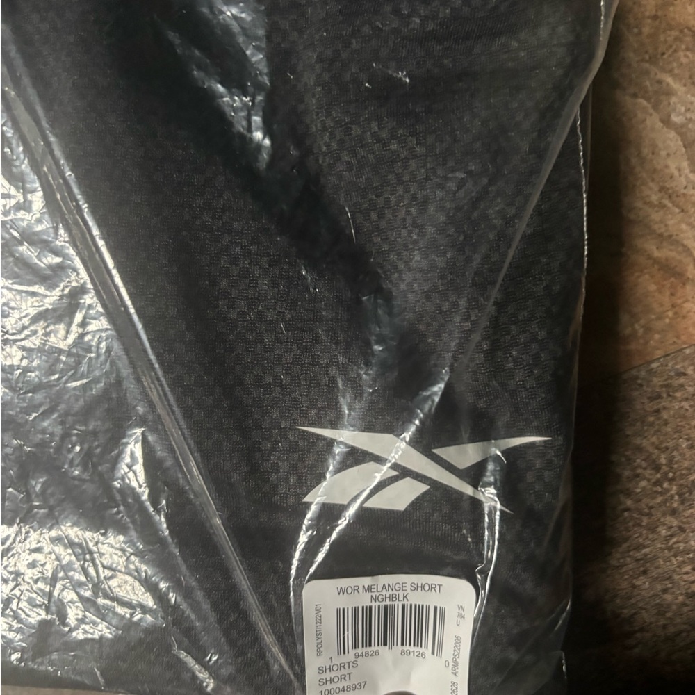 Reebok Charcoal Performance Shorts